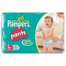 PAMPERS PANTS LARGE SIZE 9-14KG